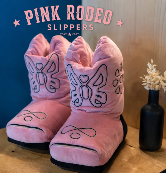 Western boot slippers